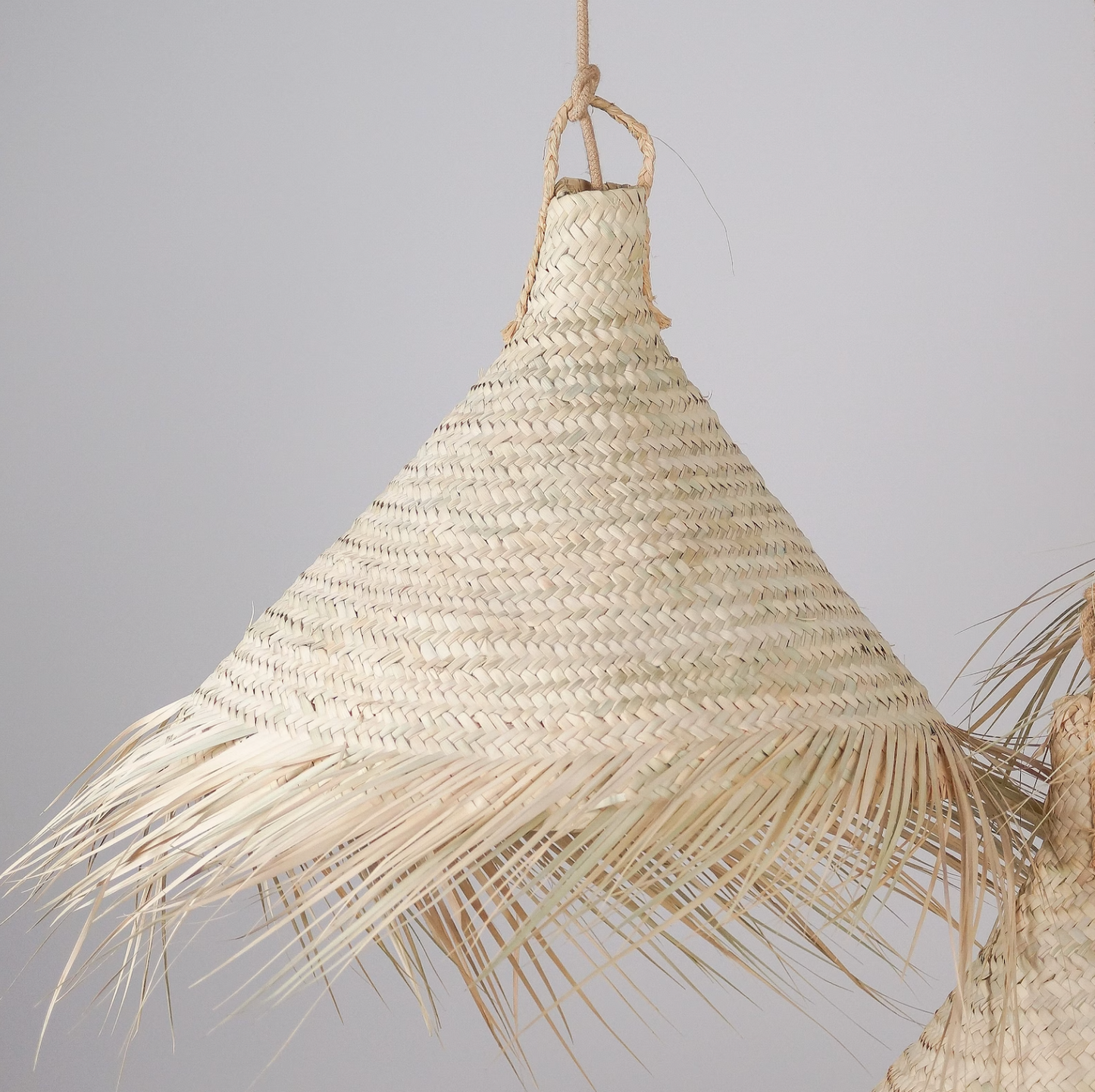 Bohemian straw suspension - Fringes