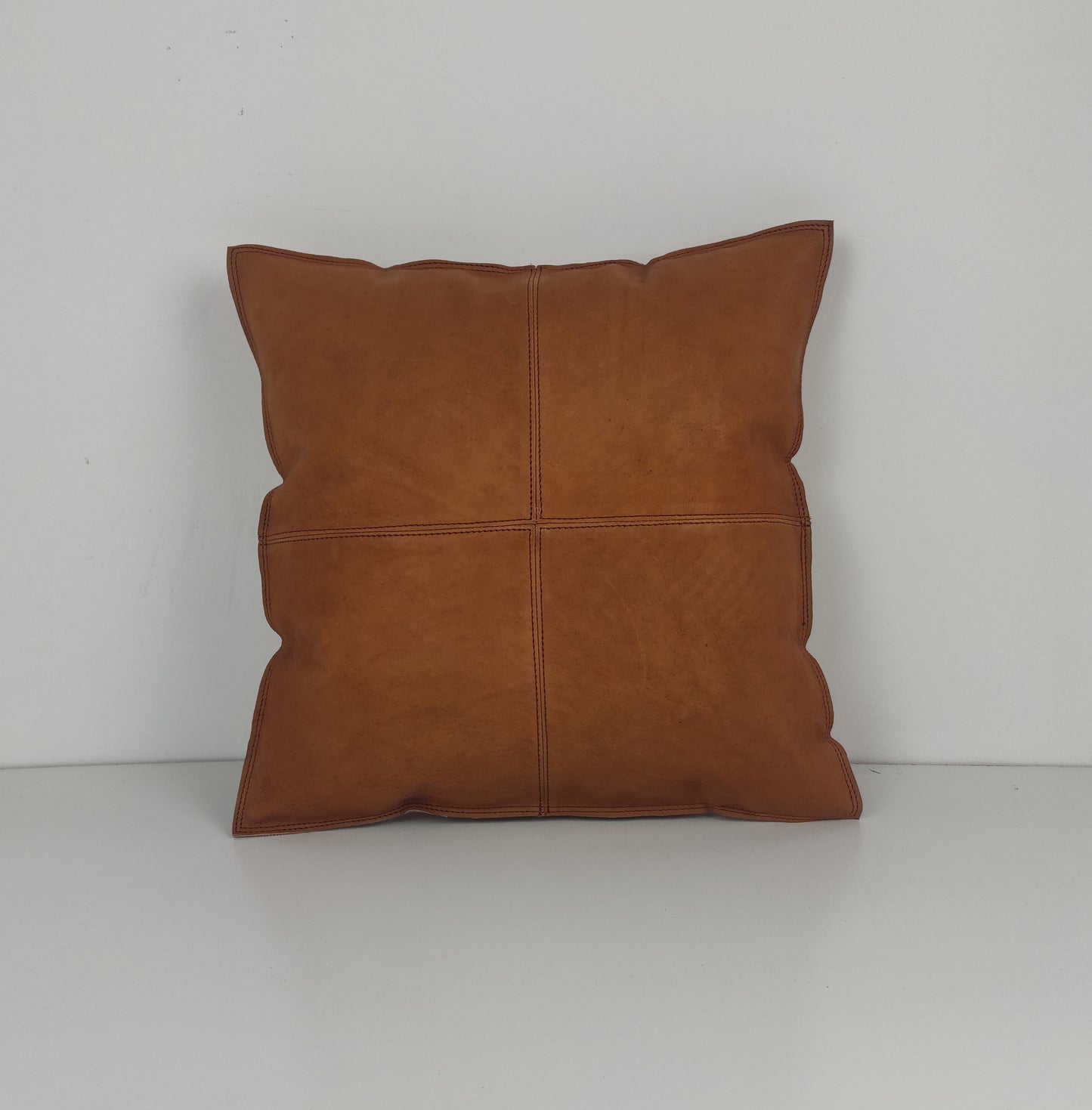 Lambskin leather PILLOW cover,